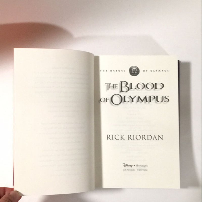 Heroes of Olympus, the, Book Five the Blood of Olympus (Heroes of Olympus, the, Book Five)
