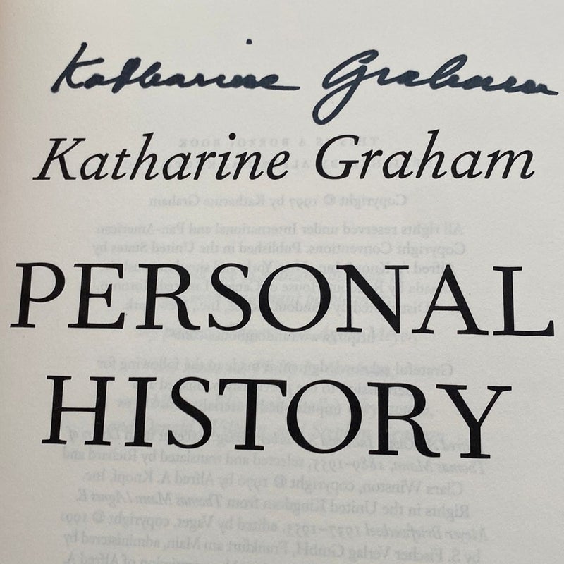 Personal History—Signed 