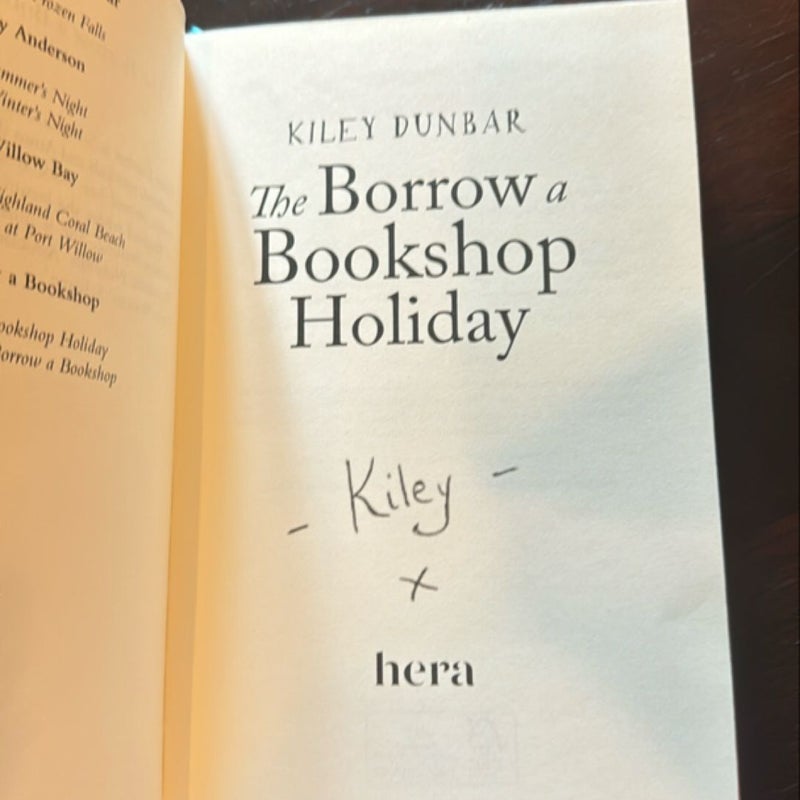 The Borrow a Bookshop Holiday