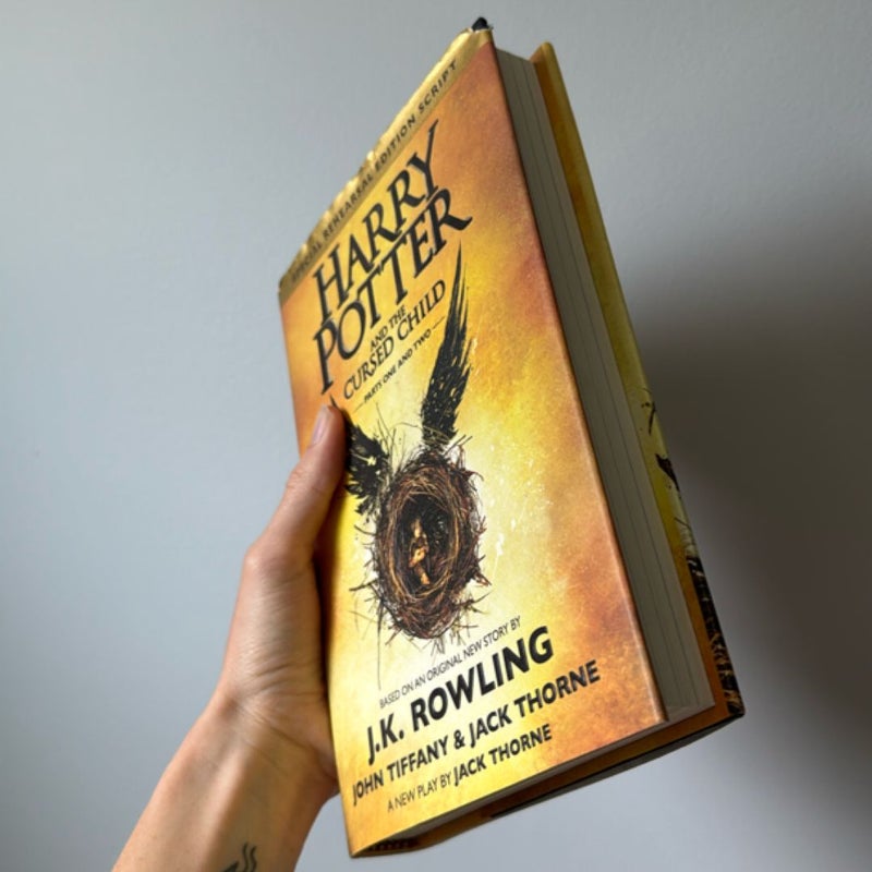 Harry Potter and the Cursed Child Parts One and Two (Special Rehearsal Edition Script)