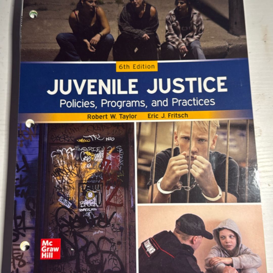 Loose Leaf for Juvenile Justice: Policies, Programs, and Practices by Robert W. Taylor - Pricing ...