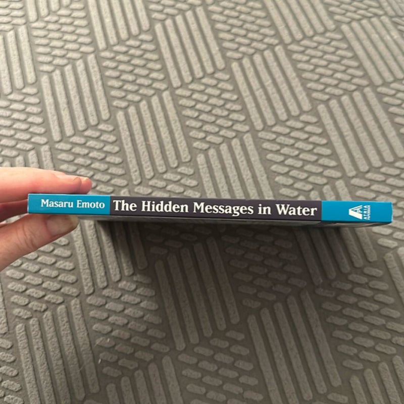 Hidden Messages in Water