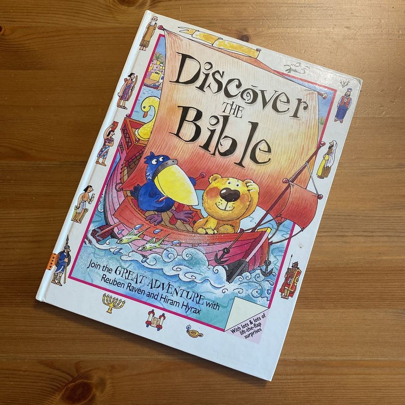 Discover the Bible with lift the flaps