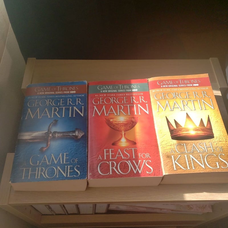 A Game of Thrones books