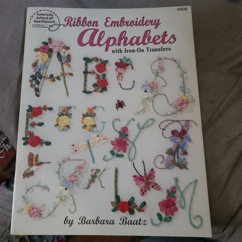 Ribbon Embroidery Alphabets