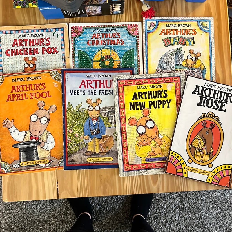 Arthur’s book set 