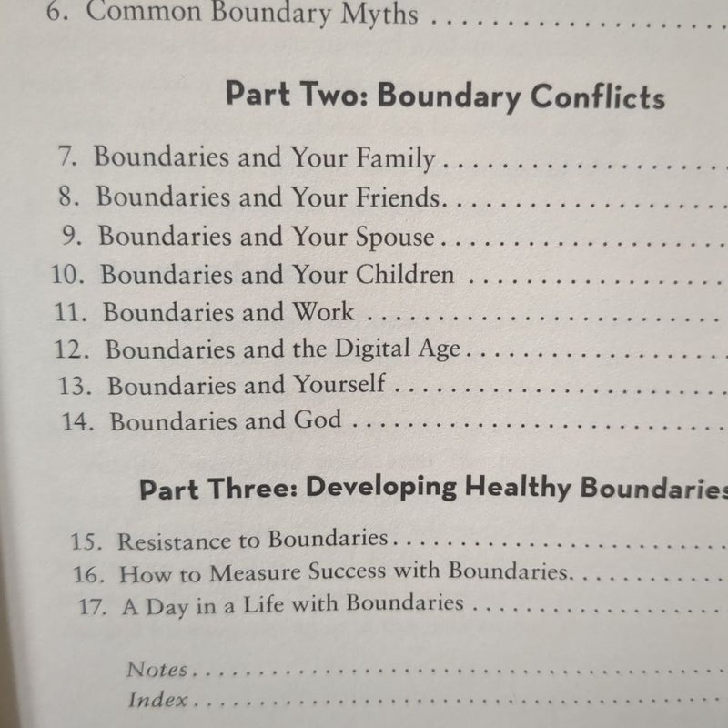 Boundaries Updated and Expanded 2017 for the Digital Age