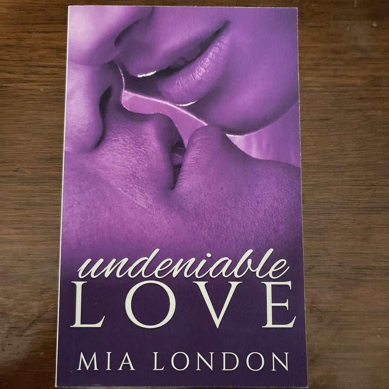 Undeniable Love SIGNED 
