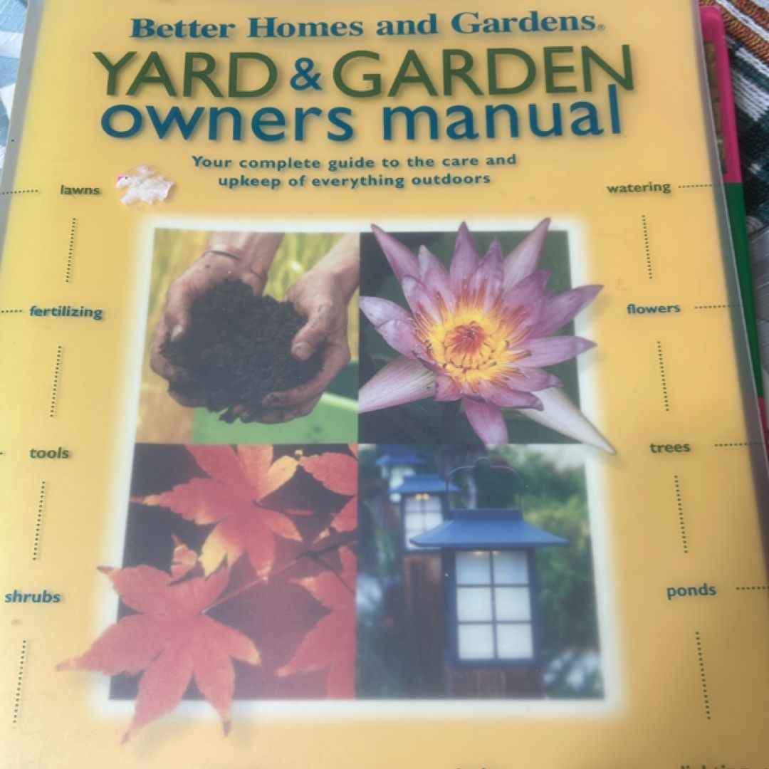 Yard & Garden Owner’s Manual