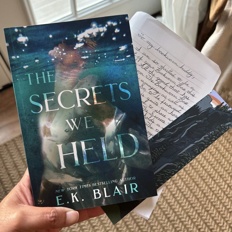The Secrest we Held - Bookwork Edition & Letter from author 
