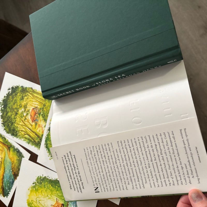 The Secret Book of Flora Lea WITH PRINTS