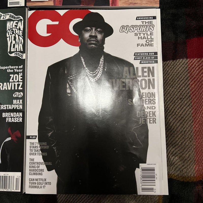 GQ Magazine Lot of 4