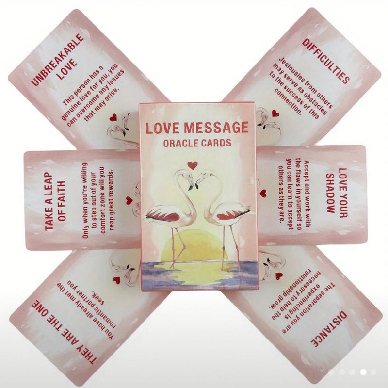 Love Message Divination Cards