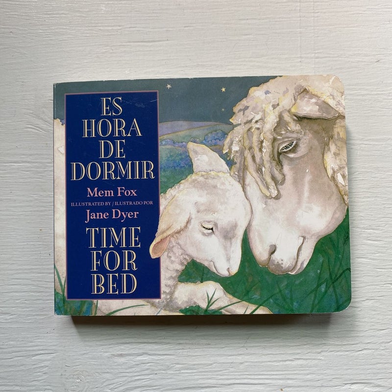 Time for Bed/Es Hora de Dormir