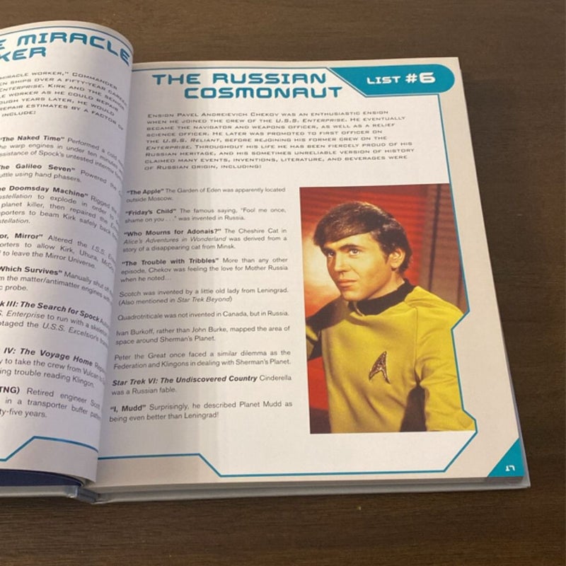 Star Trek: the Book of Lists