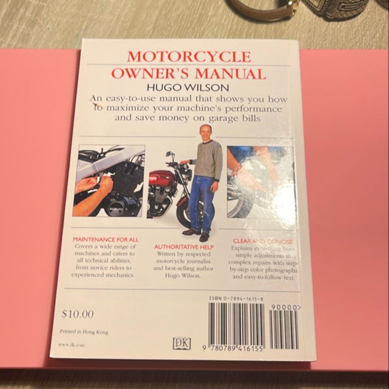 Motorcycle Owner's Manual