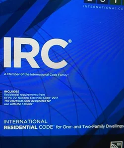 2018 International Residential Code for One- and Two-Family Dwellings