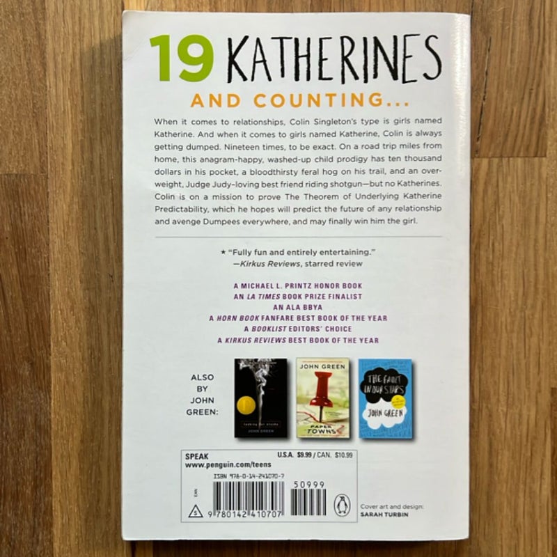 An Abundance of Katherines