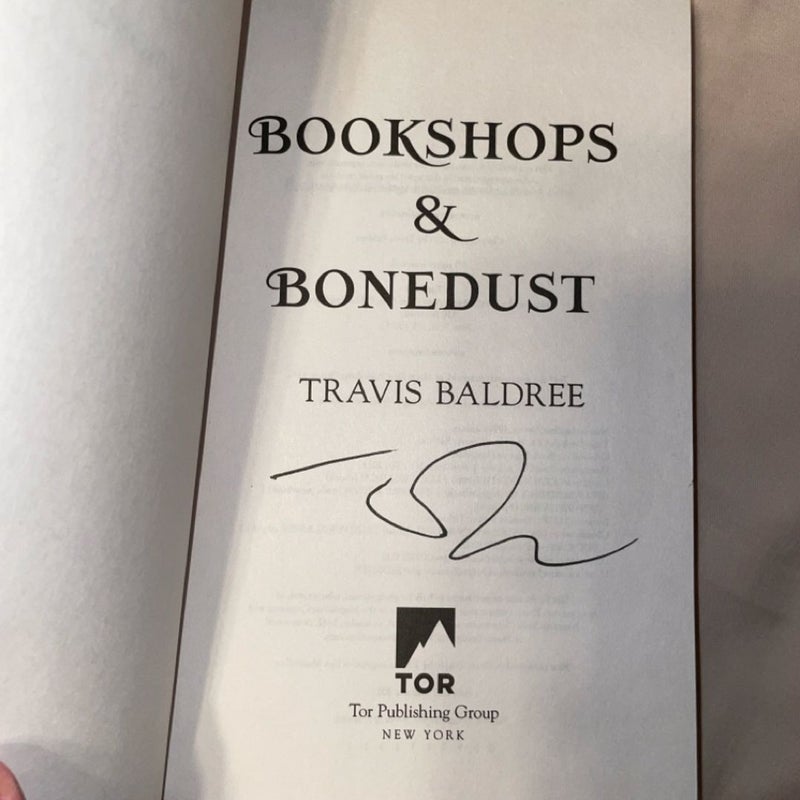 Bookshops & Bonedust (Signed Edition)