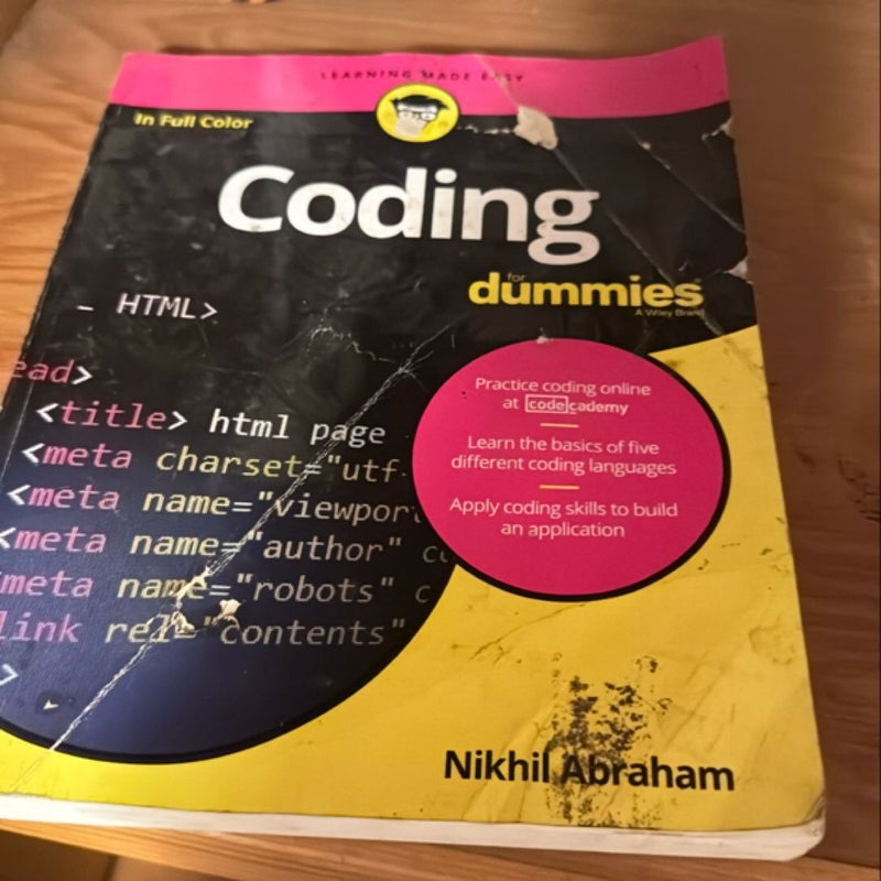 Coding for Dummies