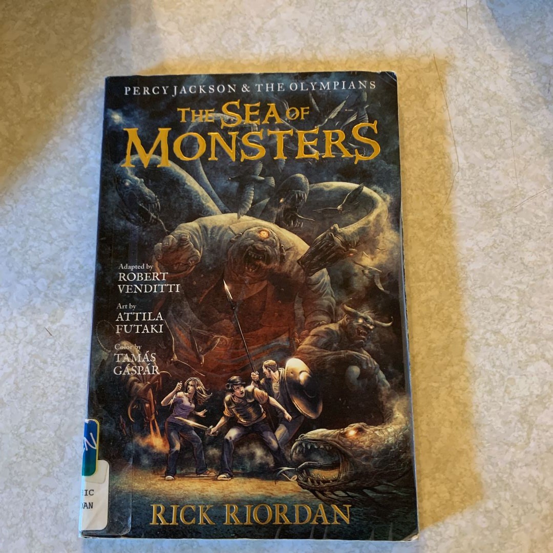 Percy Jackson and the Olympians Sea of Monsters, the: the Graphic Novel by Rick  Riordan; Robert Venditti, Paperback