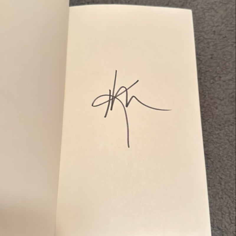 Throne of the fallen signed