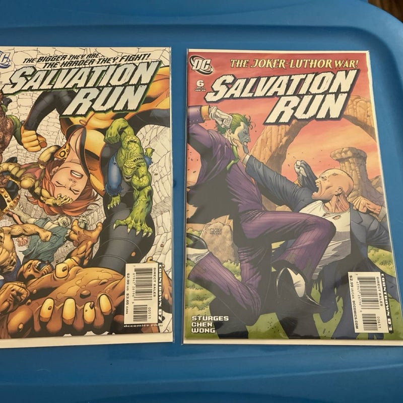 Salvation Run Complete Set