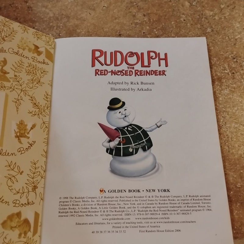Rudolph the Red-Nosed reindeer