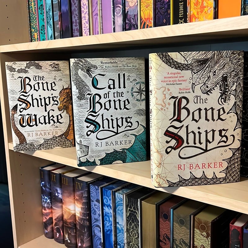 The Bone Ships (BROKEN BINDING)(unsigned) 