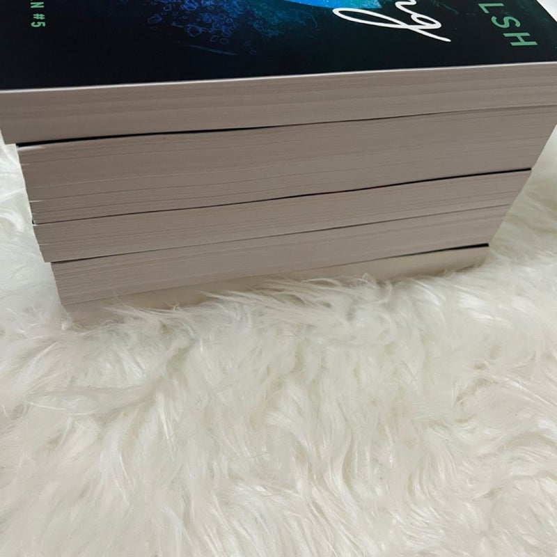 Boys of Tommen (Binding 13) series 1-5 Chloe Walsh ombre spines