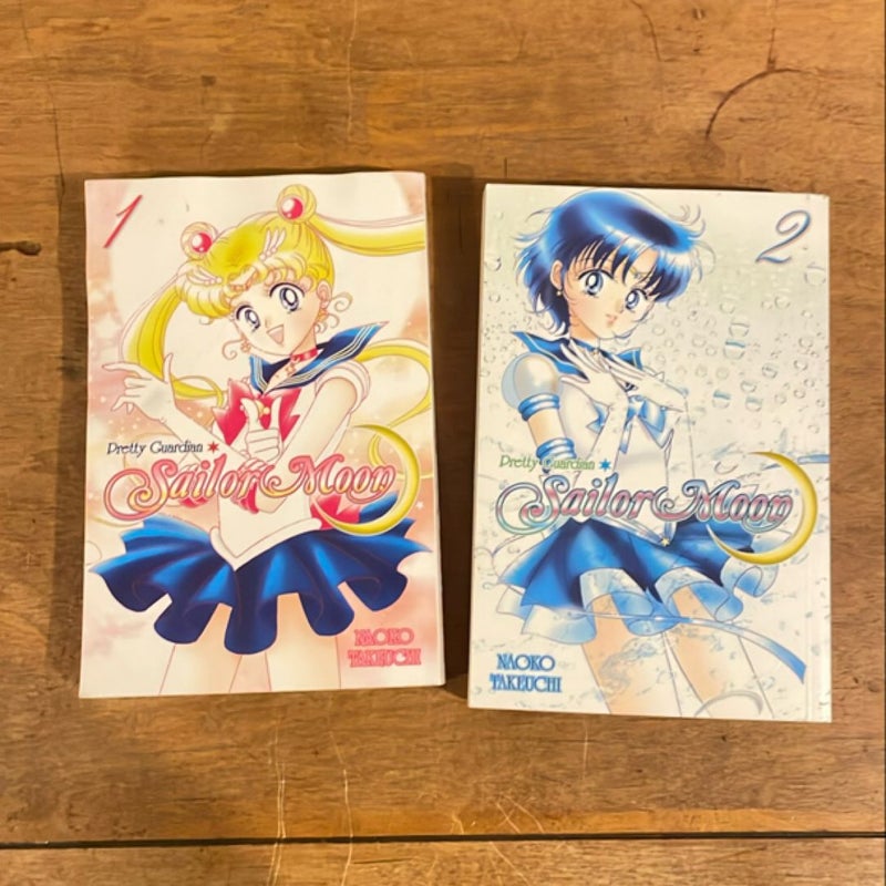 Sailor moon vol 1 and 2