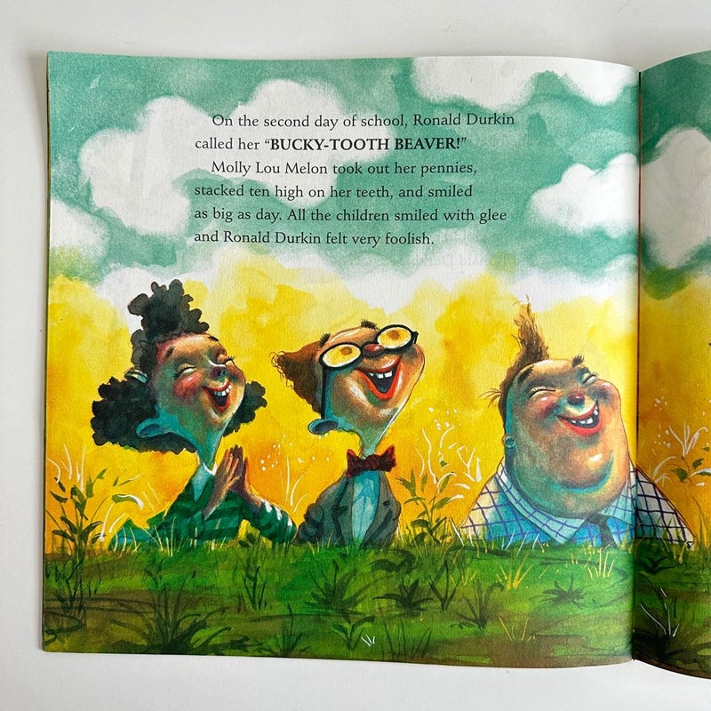 Molly Lou Melon book bundle, Speak Up and Stand Tall