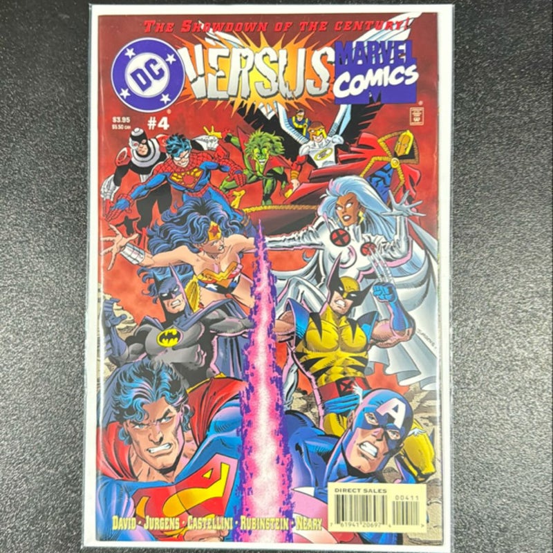 DC VERSUS MARVEL COMICS # 4 April 1996