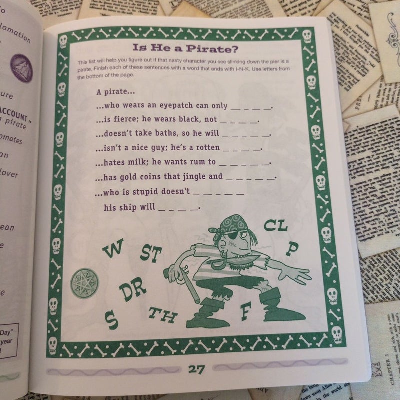 The Everything Kids' Pirates Puzzle and Activity Book