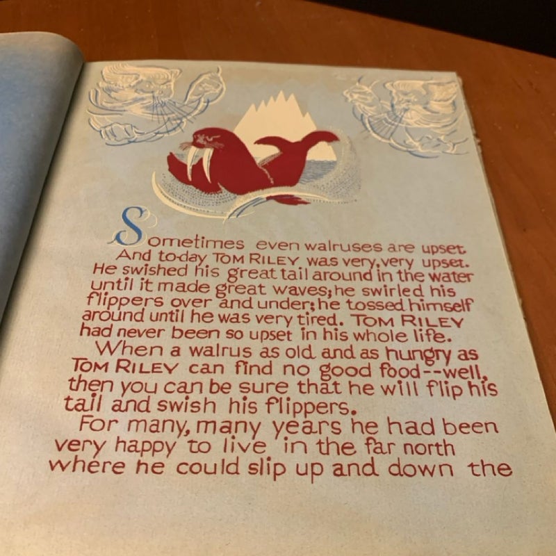 The Life of Tom Riley (Vintage 1932 Board Book)
