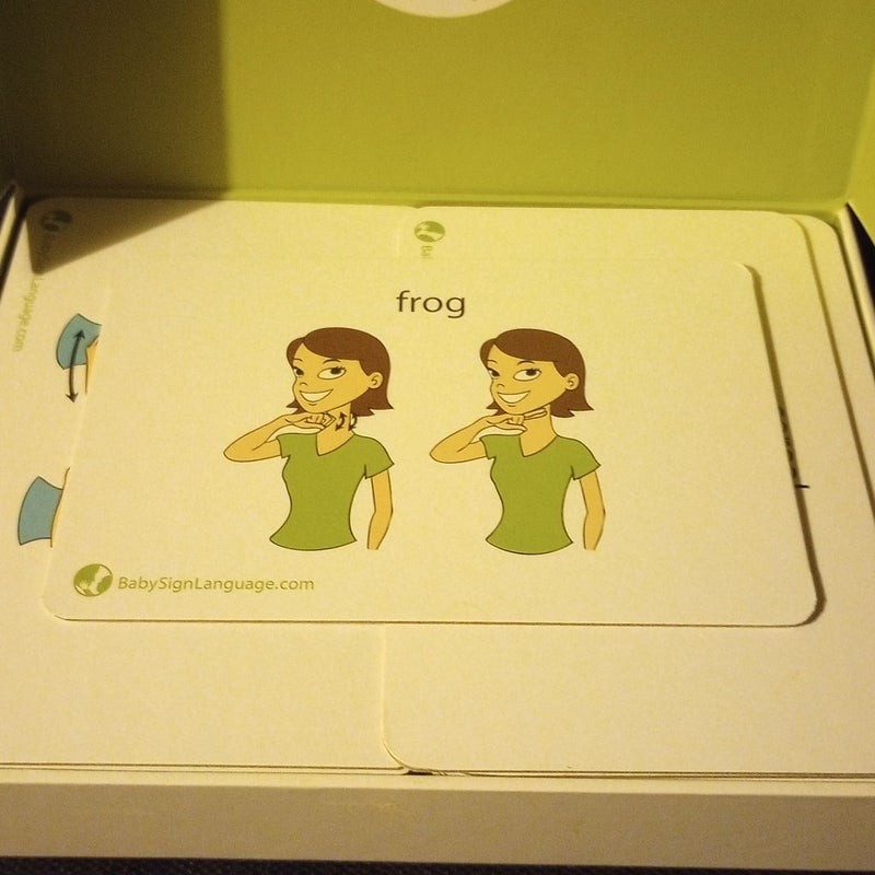 Baby Sign Language Flash Cards