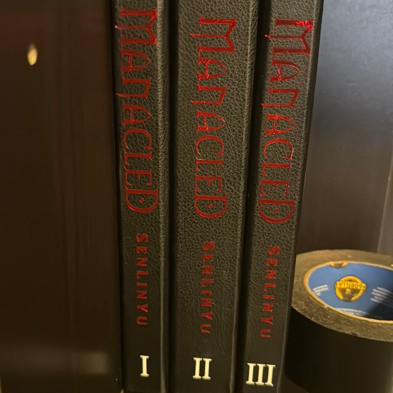 Manacled 3 volume set 