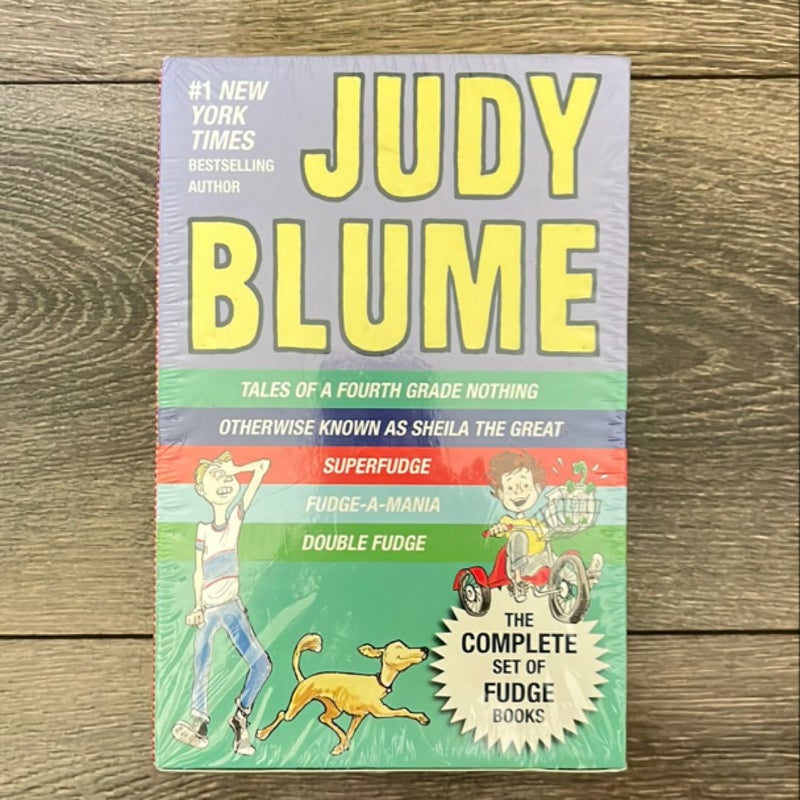 Judy Blume's Fudge Box Set