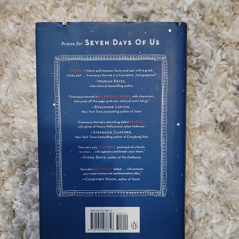 Seven days of us by francesca hornak