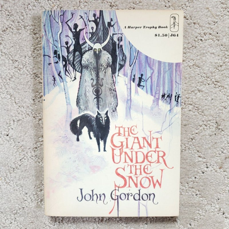 The Giant Under the Snow: A Story of Suspense (1st Trophy Edition, 1970)