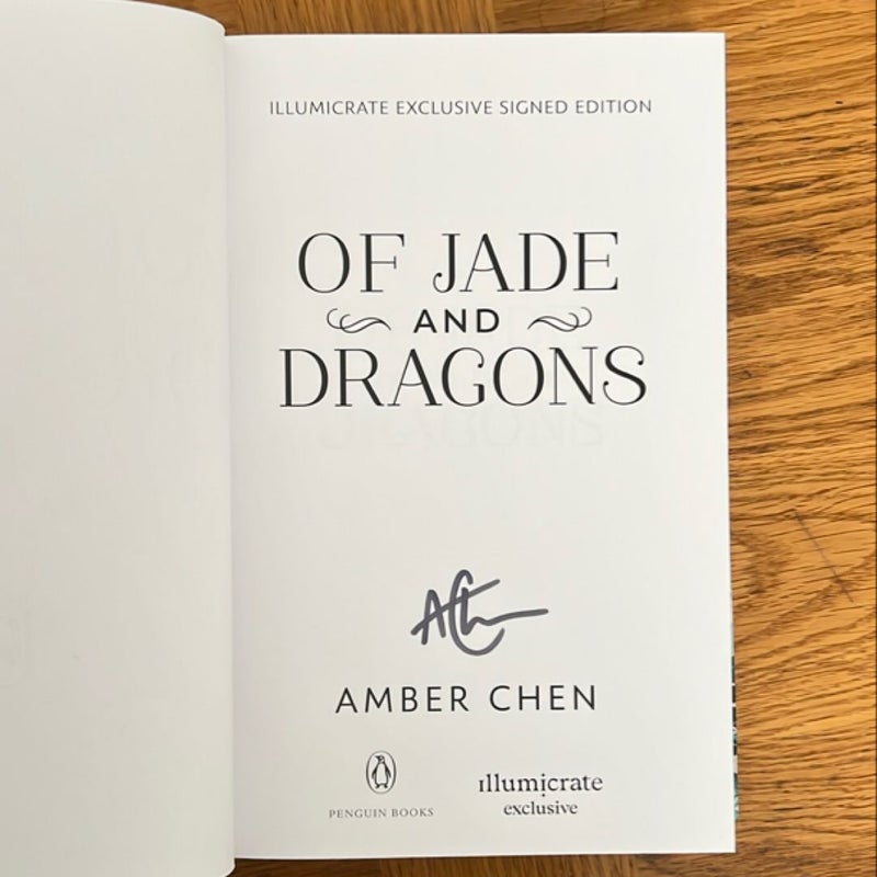 Of Jade and Dragons (Illumicrate Signed Edition)