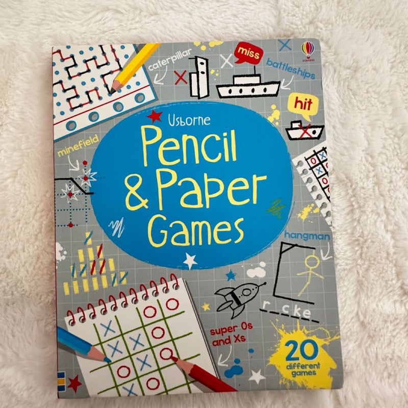 Pencil and Paper Games