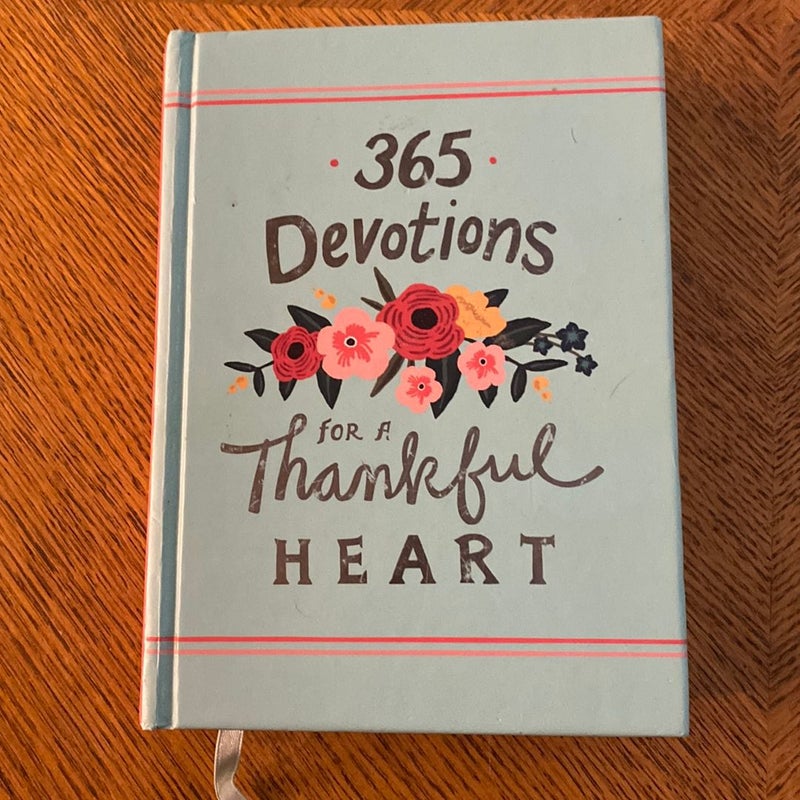 365 Devotions for a Thankful Heart