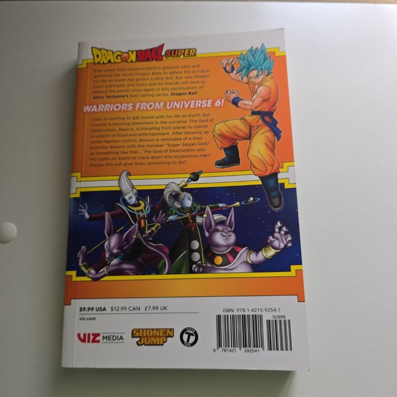 Dragon Ball Super, Vol. 1-4 bundle 