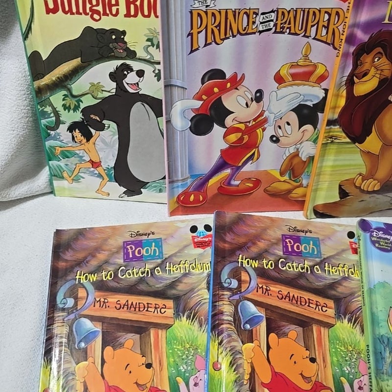 Disney's Children's Hardcover Book Bundle