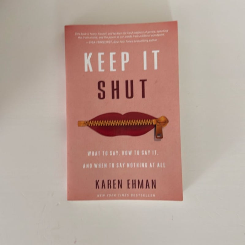 Keep It Shut