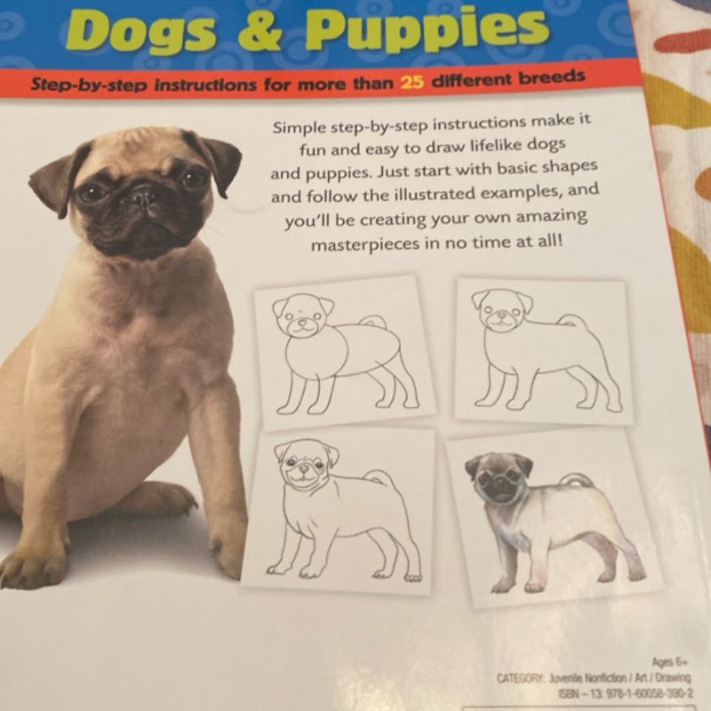 Learn to Draw Dogs and Puppies by