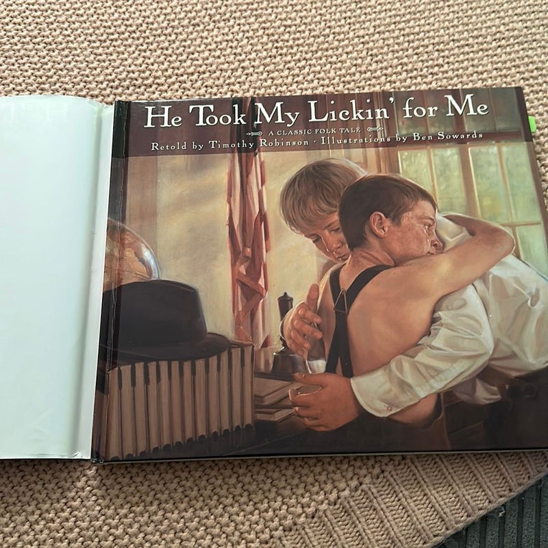 He Took My Lickin' for Me