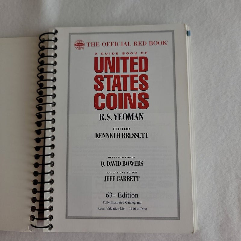 2010 Red Book of U.S. Coins Spiral