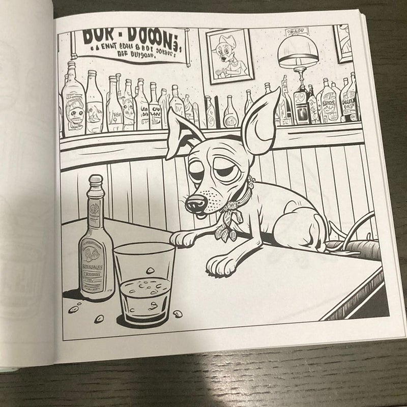 Dunk Animals Coloring Book